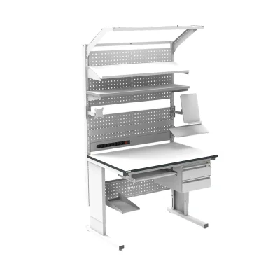 שולחן עבודה (ESD ELECTRIC WORKSTATIONS L-TYPE HEAVY DUTY)